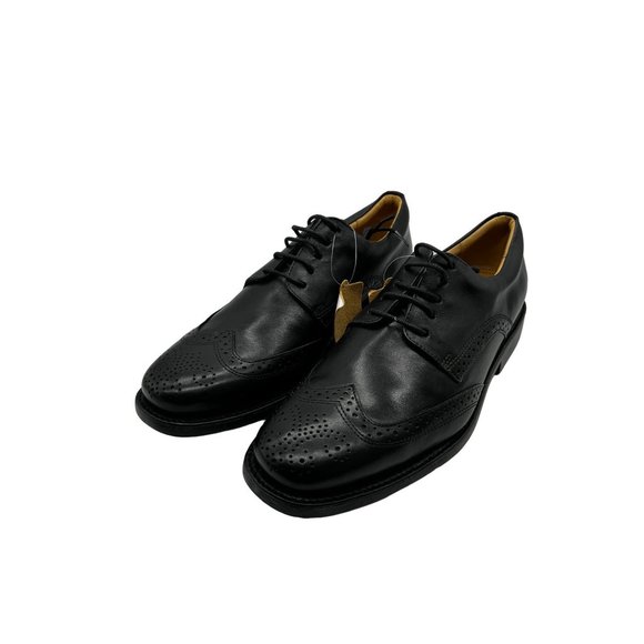 NEW Anatomic & Co Gel Brough Dress Shoes Leather Black Mike Cushioned Mens main image 6